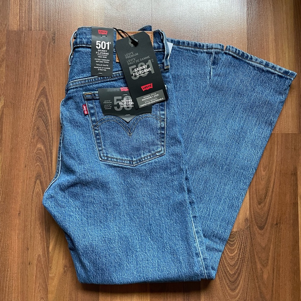 Levi 501 Skinny jeans